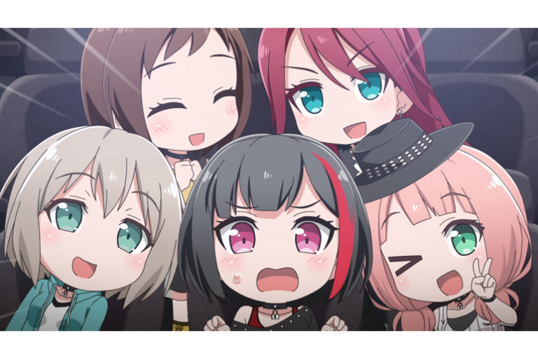 2019年6月7日(金)より「BanG Dream! ガルパ☆ピコ」×イオンシネママナームービー第４弾 Afterglow編が上映開始！